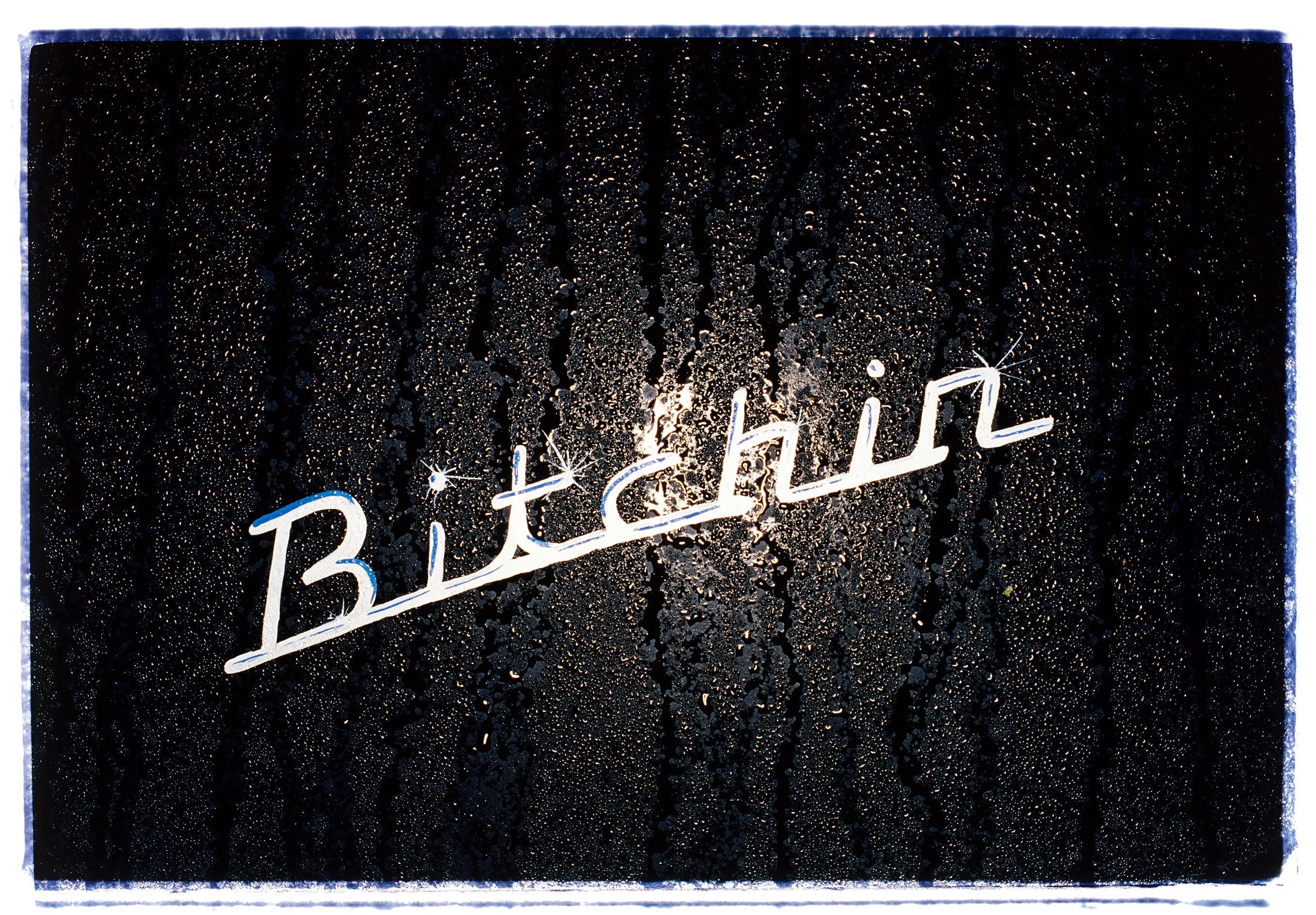 Bitchin', Hemsby, Norfolk - Graphic typography pop art color photography