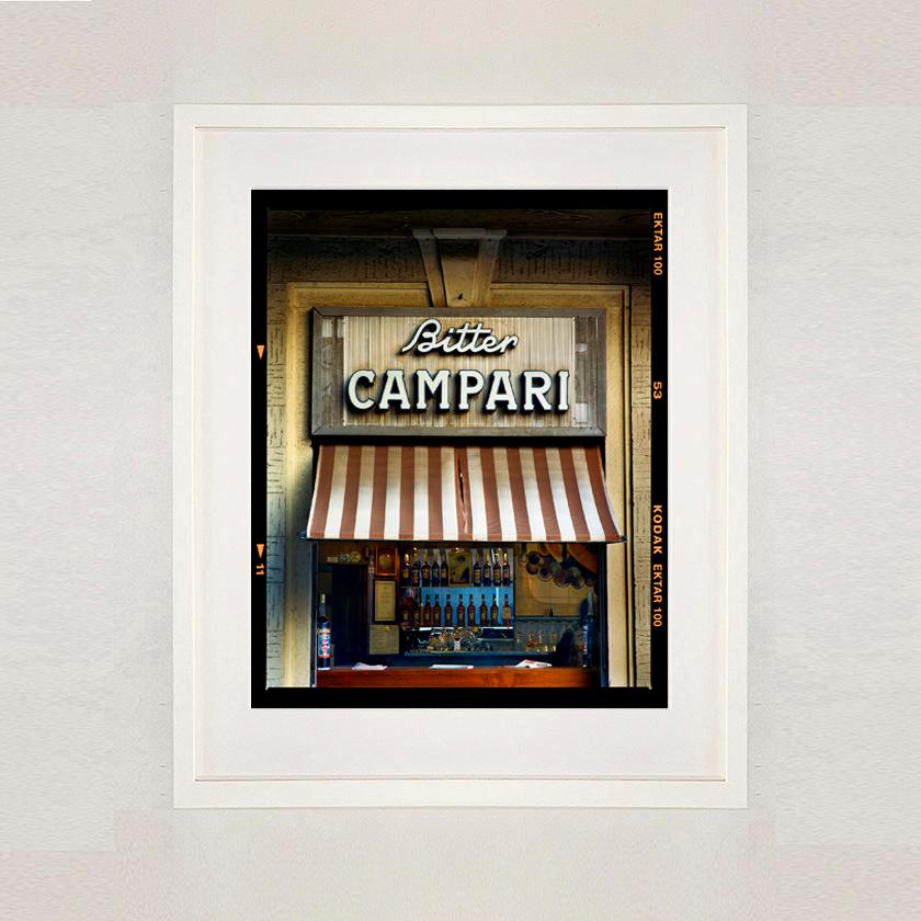 Bitter Campari, Milan - Italian Architecture Street Photography - Contemporary Print by Richard Heeps