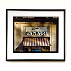 Bitter Campari Sign, Milan - Italian Typography Street Color Photography