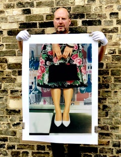Black Handbag, Goodwood, Chichester - Feminine fashion, color photography