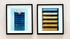 Apartments Blue Martini Rainbow de Milan - Deux photographies architecturales en couleur