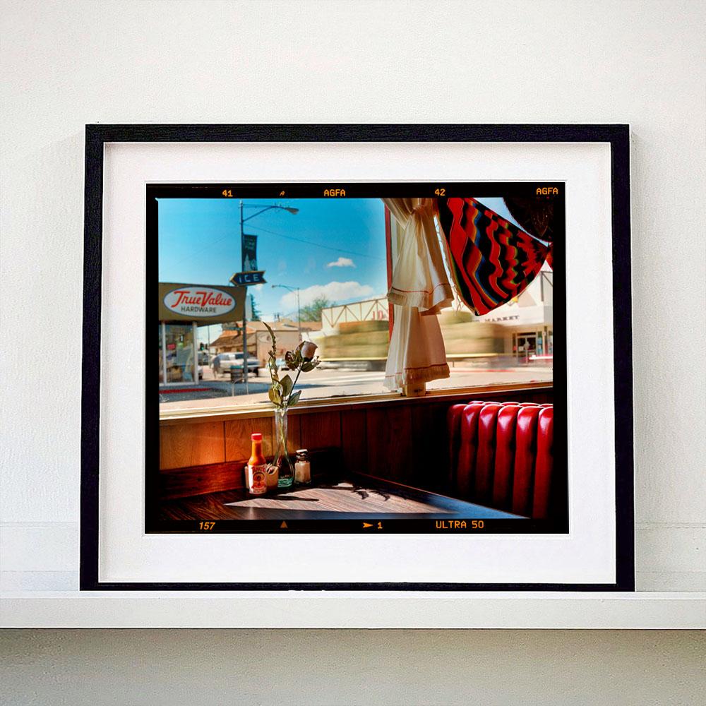 Bonanza Café (Film Edge), Lone Pine, California - American Diner Interior Photo - Photograph by Richard Heeps