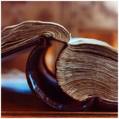 Livre, John Rylands Library, Manchester - Photographie contemporaine en couleur