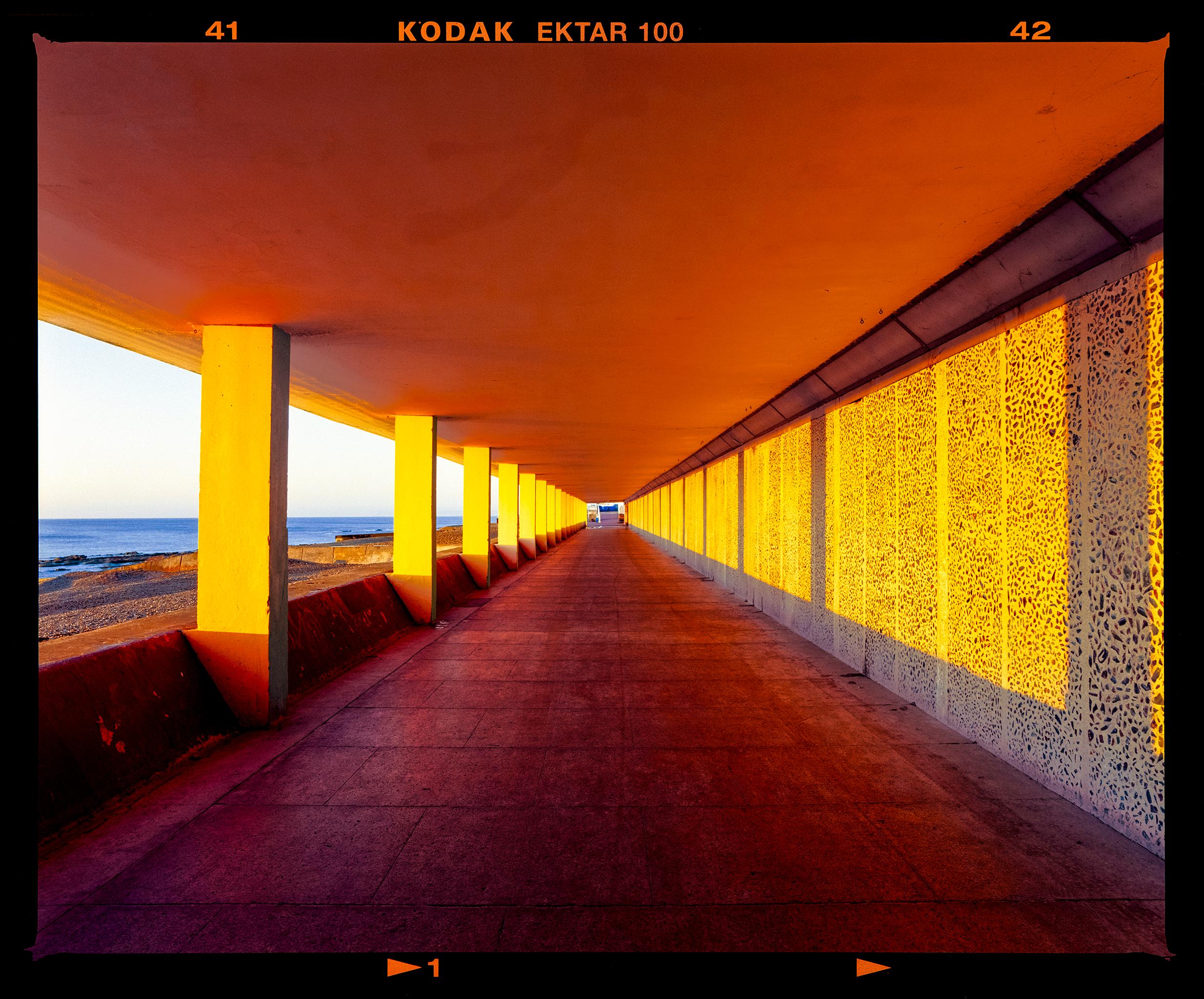 Bottle Alley II, St Leonards-on-Sea - Brutalist Architecture Seascape Photograph