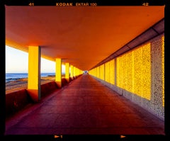 Bottle Alley II, St Leonards-on-Sea - Brutalist Architecture Seascape Photograph