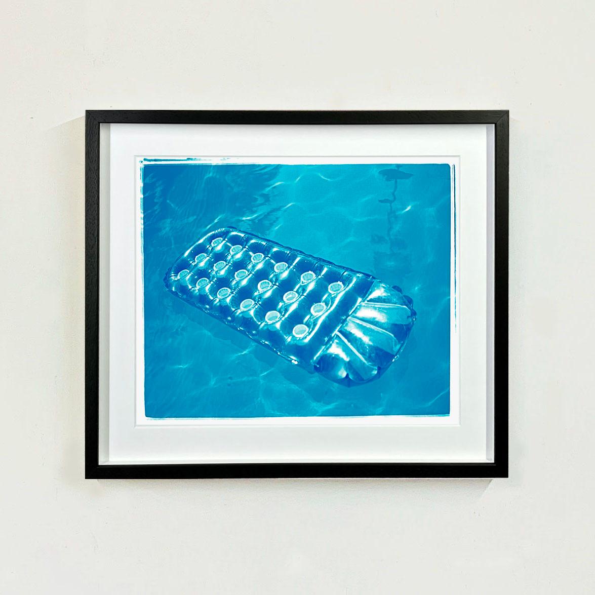 Bruce Lee TV, Space Ibiza, Sun Lounger Bespoke Listing - Three Framed Artworks - Gray Color Photograph by Richard Heeps