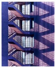 Symphonie brutaliste II, Londres - Photographie conceptuelle, architecturale et en couleur