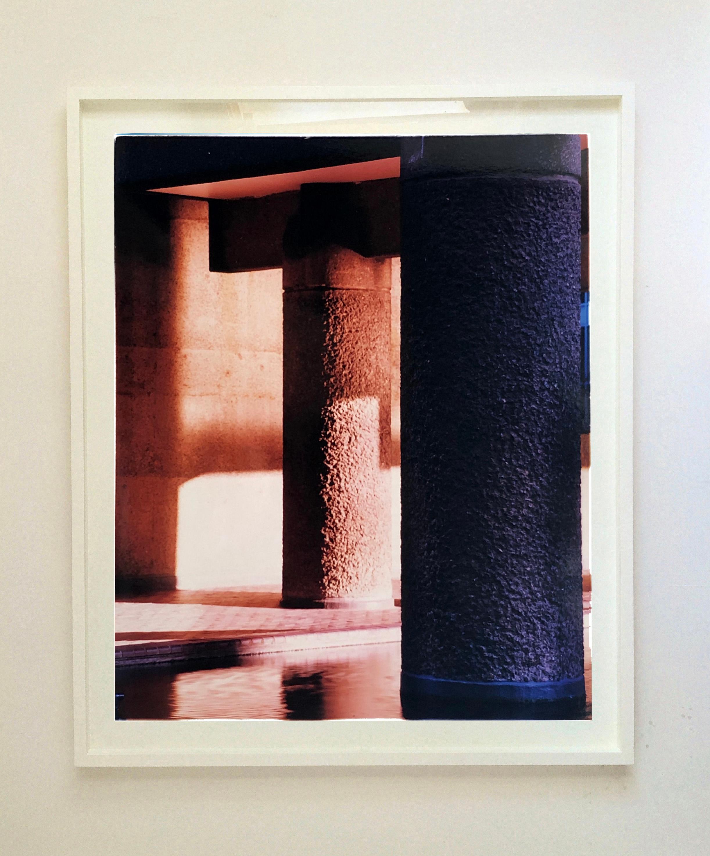 Brutalist Symphony, London - Conceptual, architectural, color photography - Print by Richard Heeps