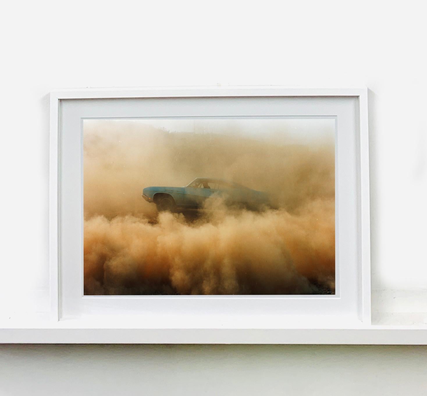 Buick in the Dust, Hemsby, Norfolk - Color Photography Triptych 5