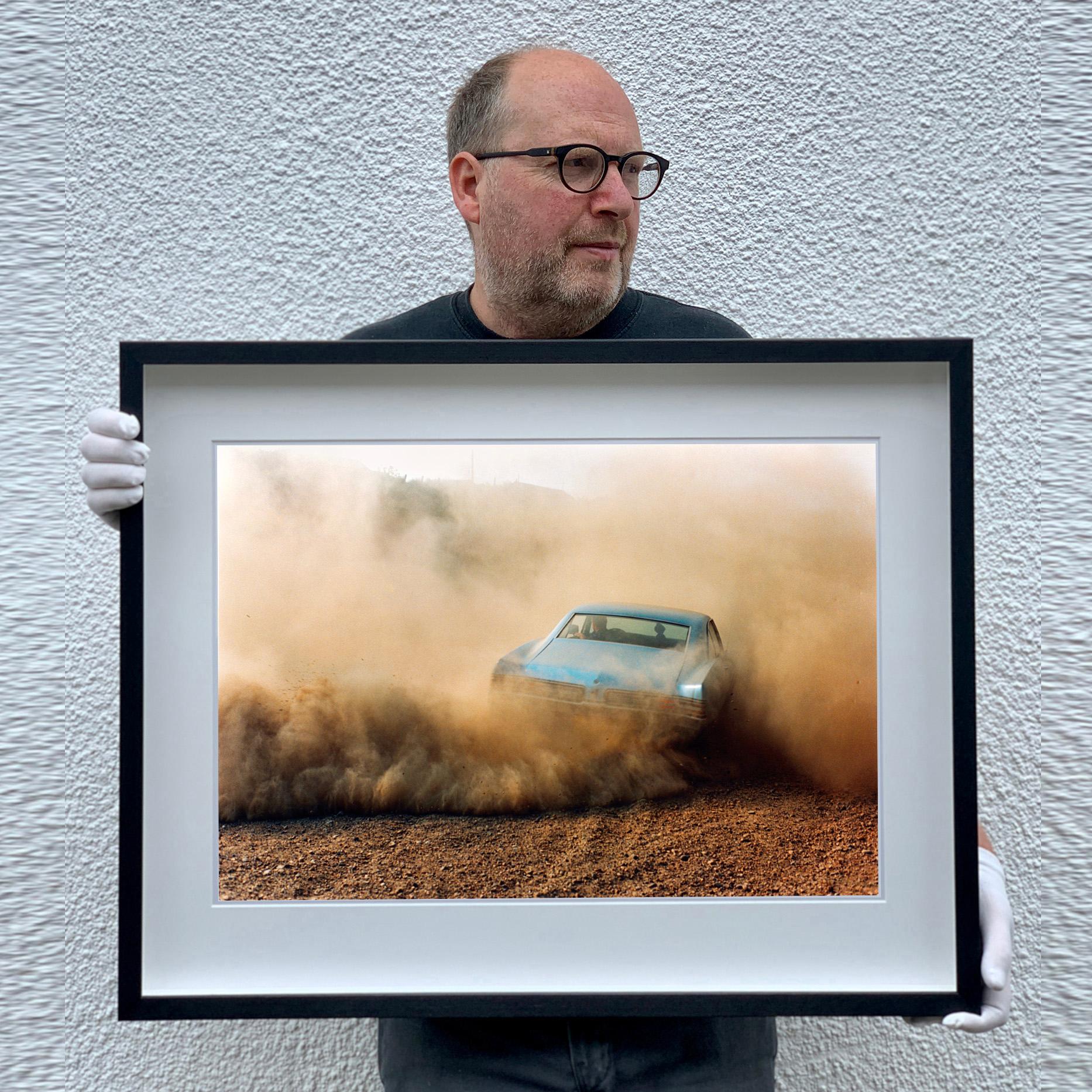 Buick in the Dust, Hemsby, Norfolk - Set of Four Framed Car Photographs For Sale 8