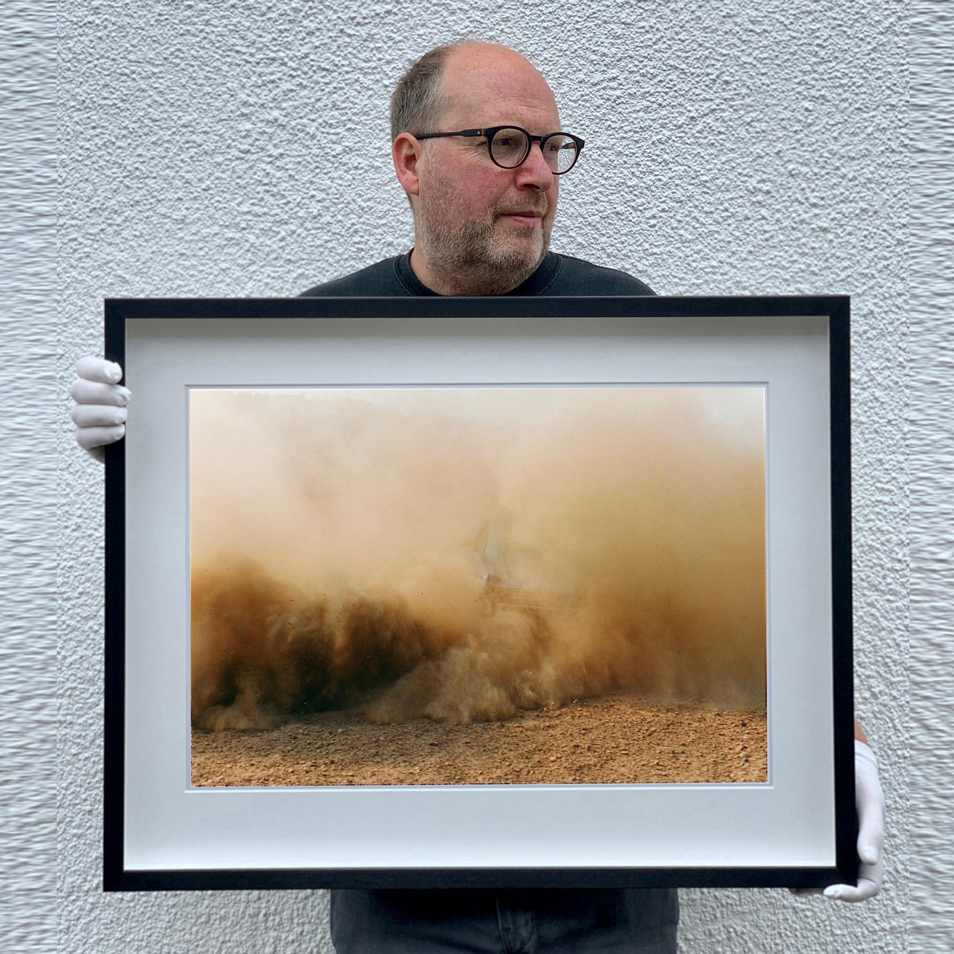 Buick in the Dust, Hemsby, Norfolk - Set of Four Framed Car Photographs For Sale 9