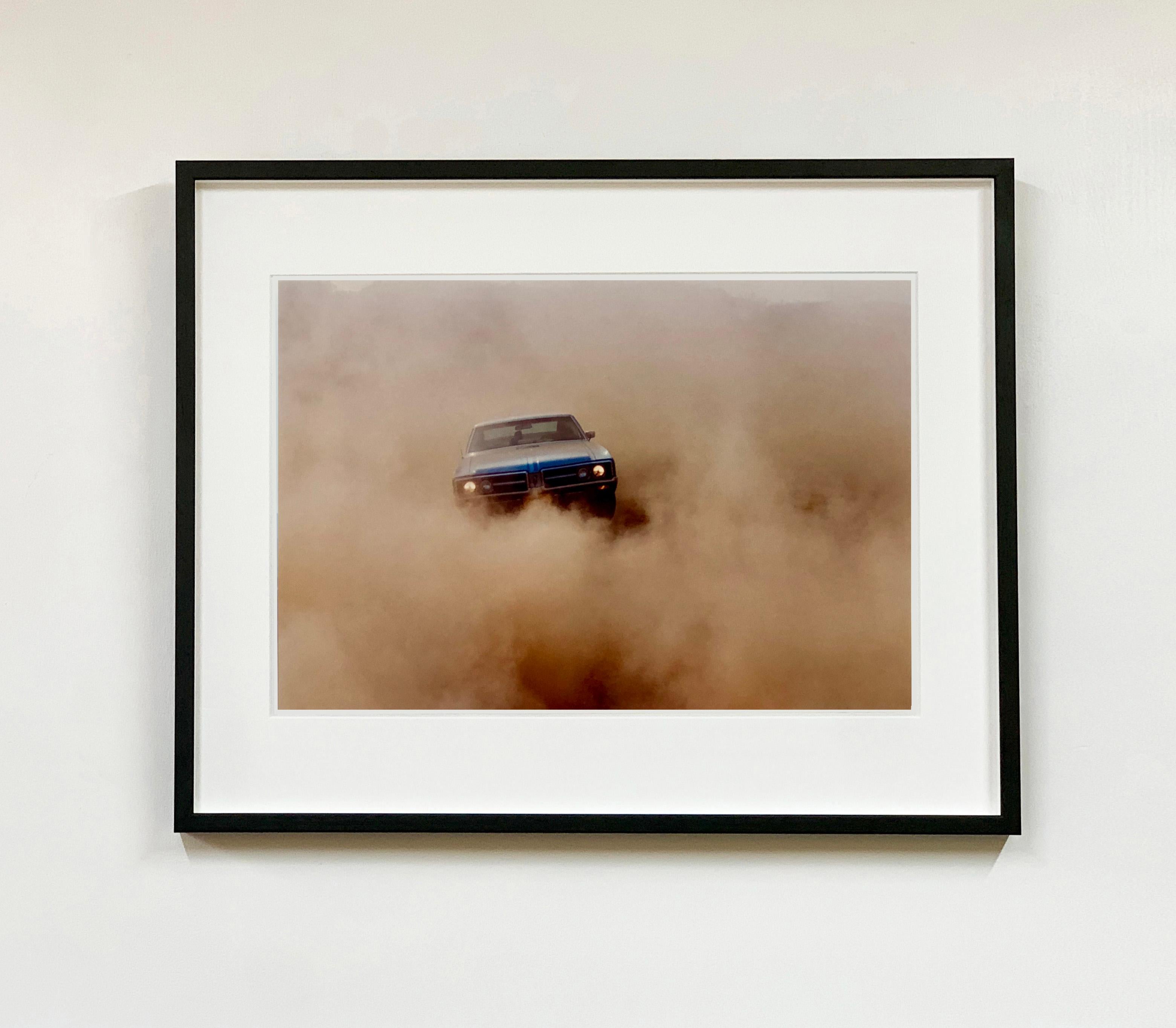 Buick in the Dust, Hemsby, Norfolk - Three Framed Car Color Photographs For Sale 1