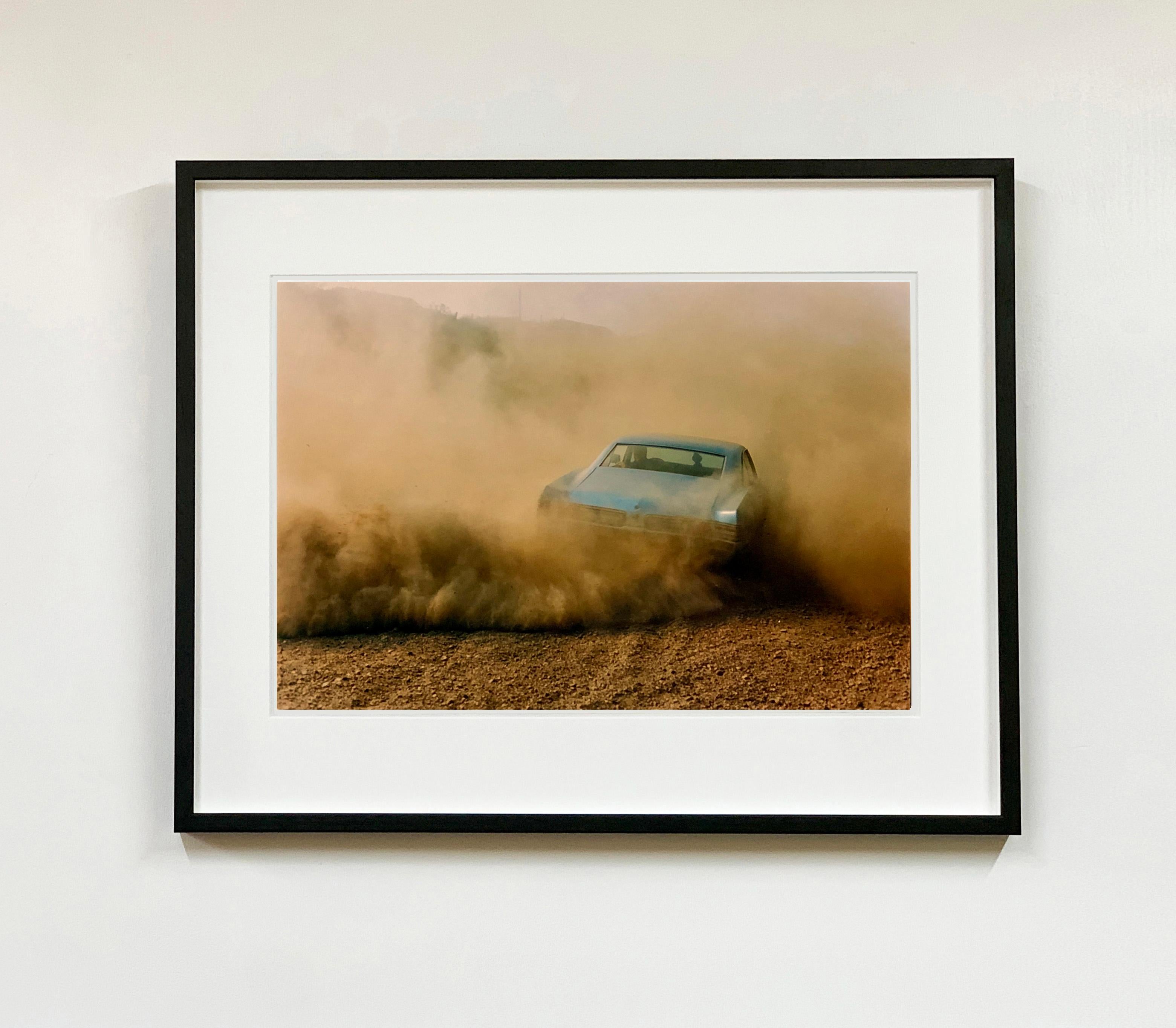 Buick in the Dust, Hemsby, Norfolk - Three Framed Car Color Photographs For Sale 3