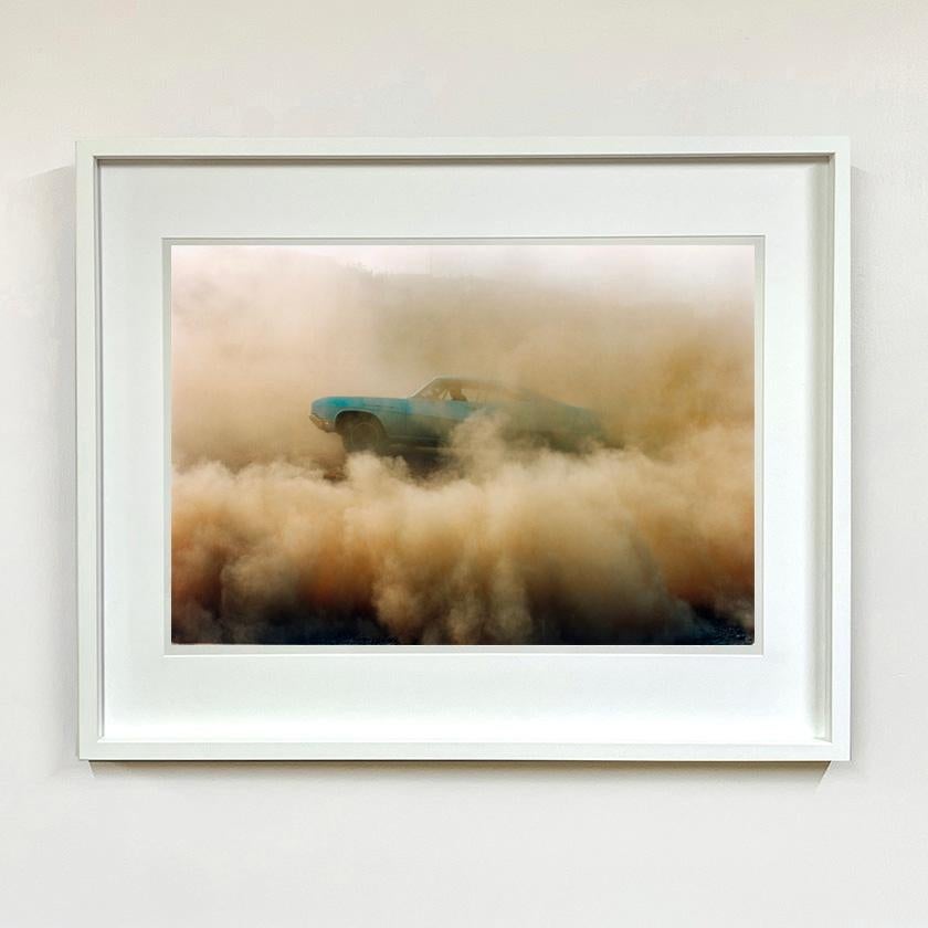 Buick in the Dust, Hemsby, Norfolk - Three Framed Car Color Photographs For Sale 4