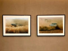 Buick in the Dust I, Hemsby, Norfolk - Car, color photography