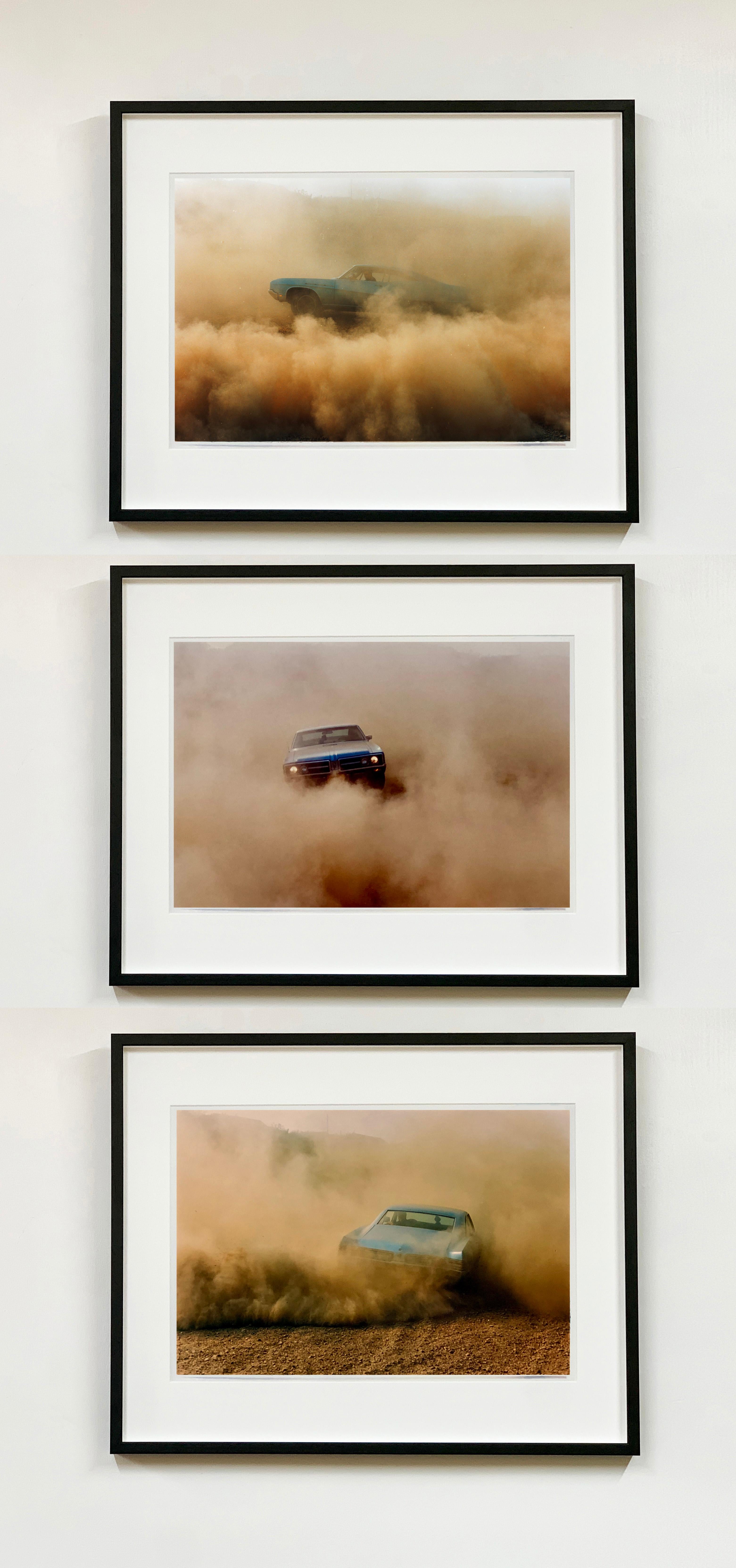 Buick in the Dust, features an American Car, on a British Beach (Hemsby, Norfolk) driven by a German. Richard spent years honing his skills as a drag racing photographer, a sport he loves which lead his photography career on some amazing journeys.