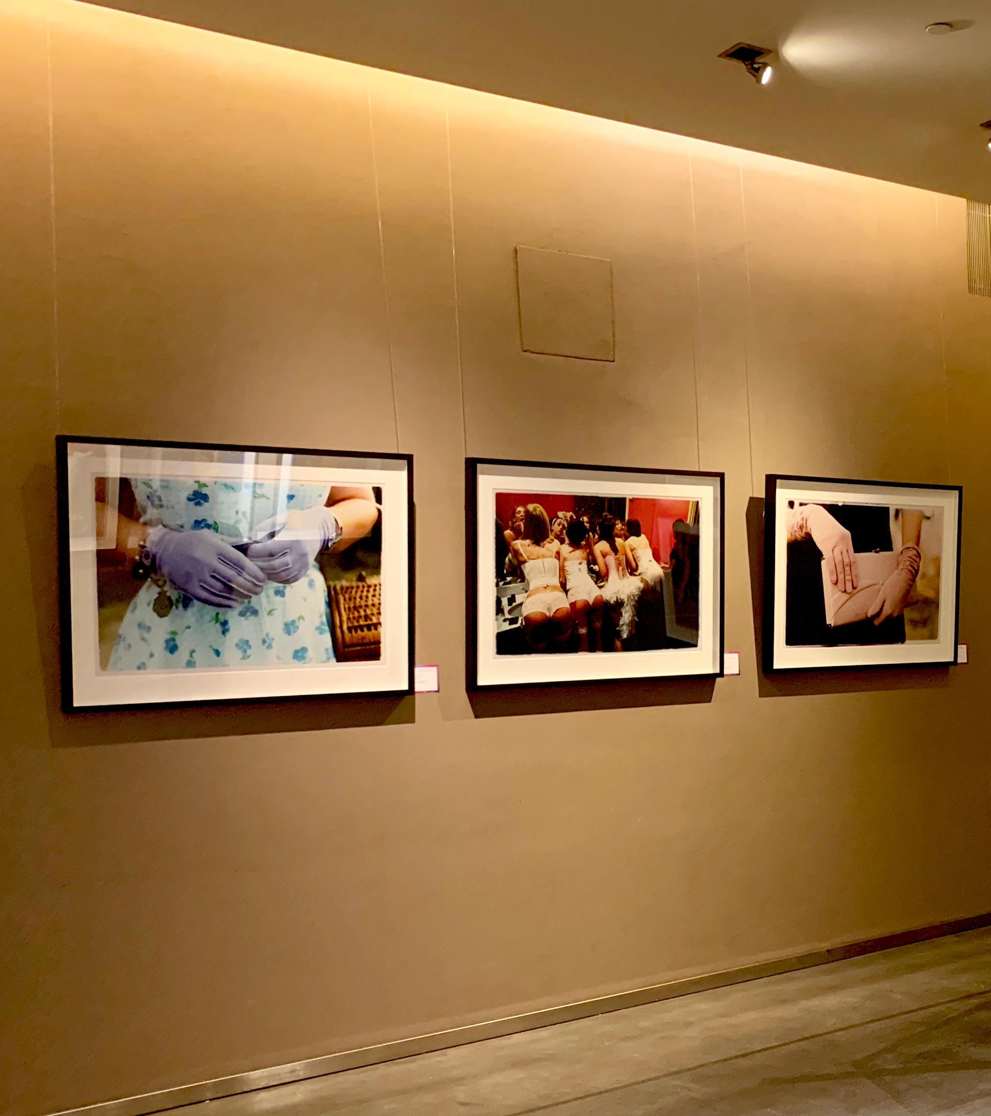 Burlesque Series, Belles of Shoreditch, The Whoopee Club, London - Contemporary Photograph by Richard Heeps