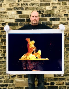 Burlesque Series, Boudoir I, Tease-O-Rama, Hollywood, Los Angeles - Color Photo