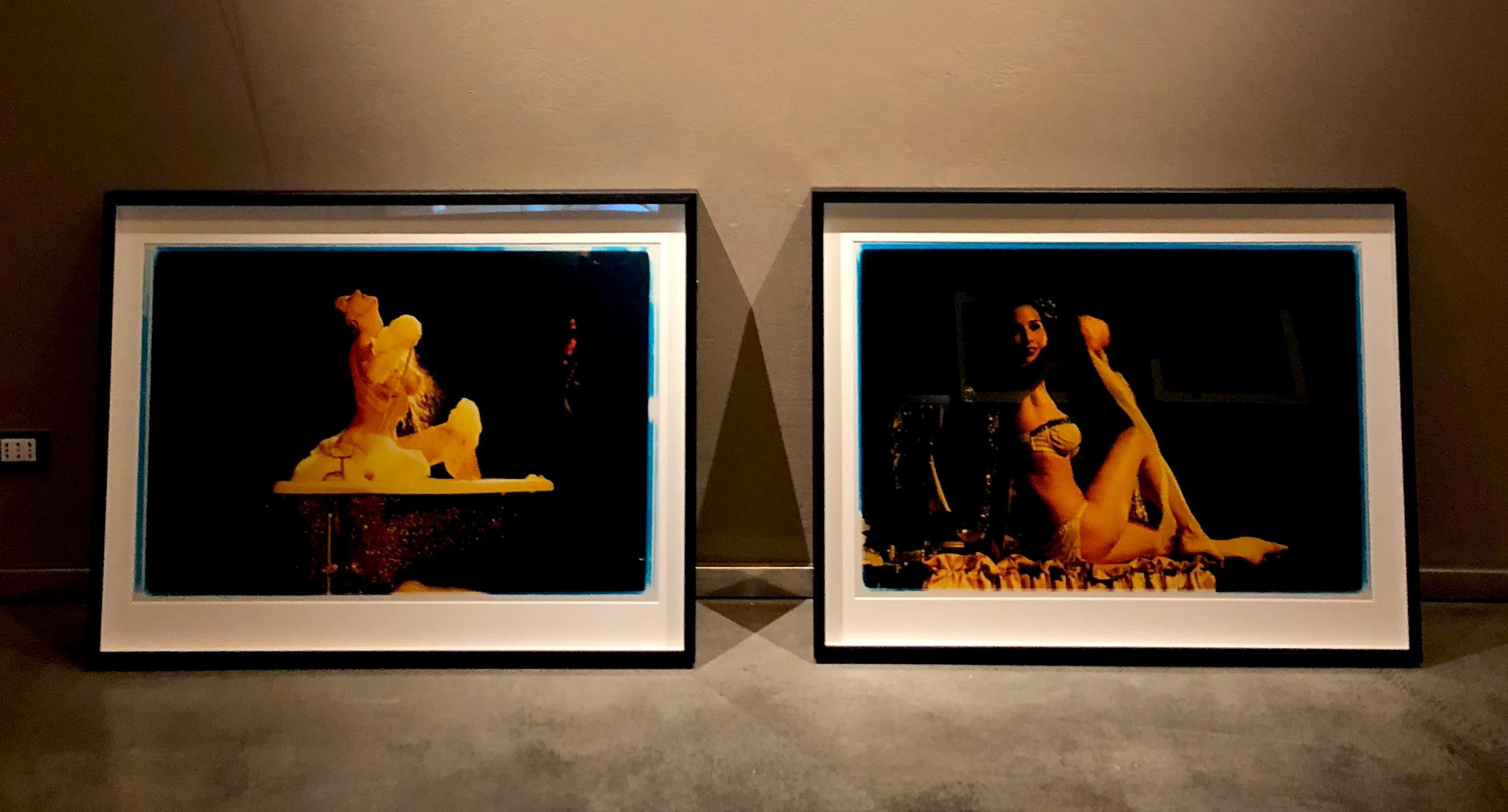 Richard Heeps est devenu célèbre pour sa photographie burlesque après avoir passé l'année 2003 à capturer des spectacles en Grande-Bretagne et en Amérique. Il a passé beaucoup de temps avec ses sujets à plusieurs reprises, établissant des relations