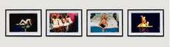 Burlesque Set of Four Small Framed Photographs
