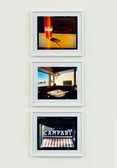 Café Culture Trio - Three framed colour photographs