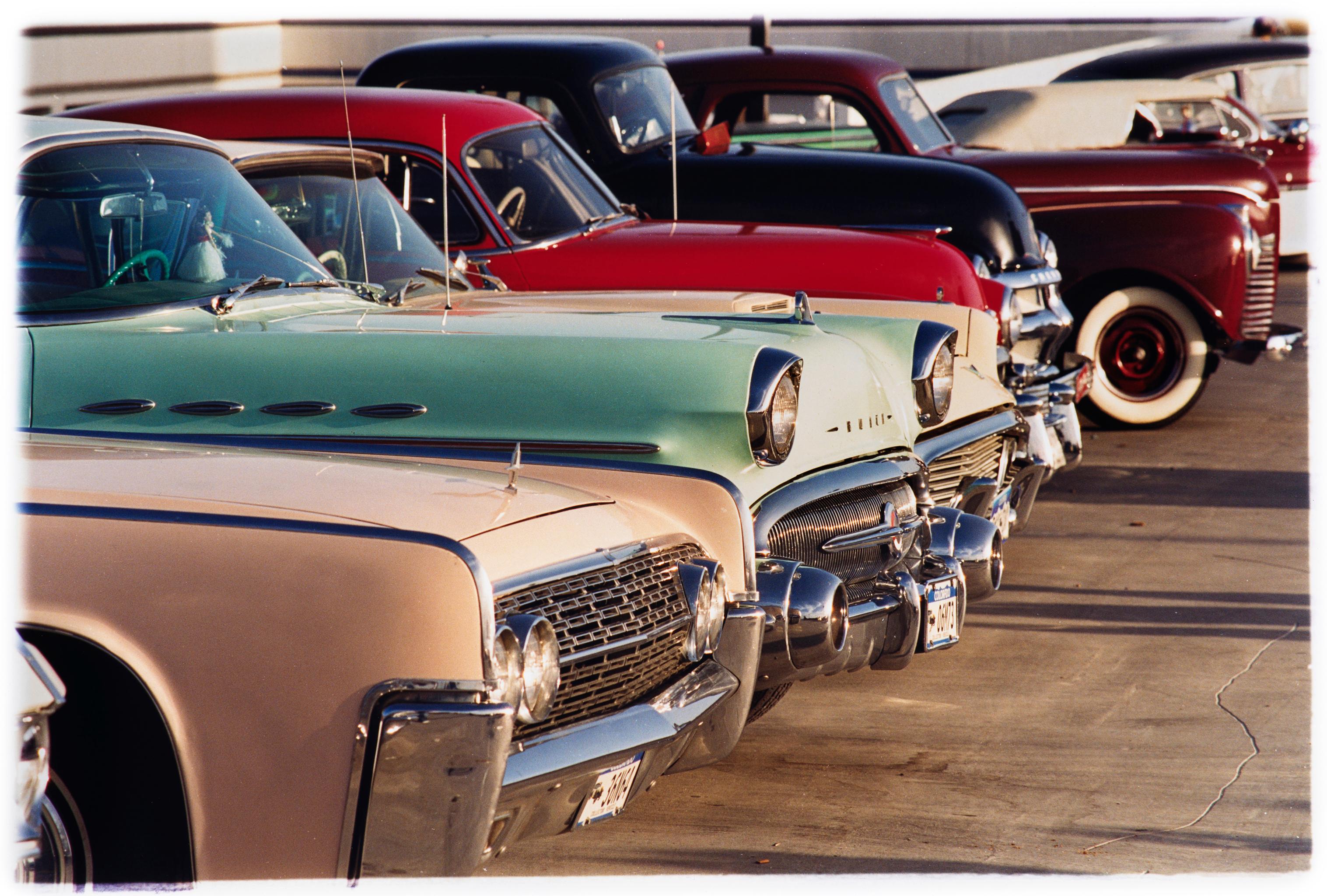 Richard Heeps Print - Cars, Las Vegas - American Color Photography