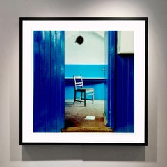 Chair, Northwich - Blue industrial interior photography
