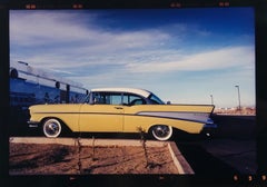 Chevy at the Diner, Bisbee, Arizona - American Color Photography