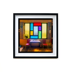 Christ Light, Jaywick - Fotografia d'interni multicolore incorniciata