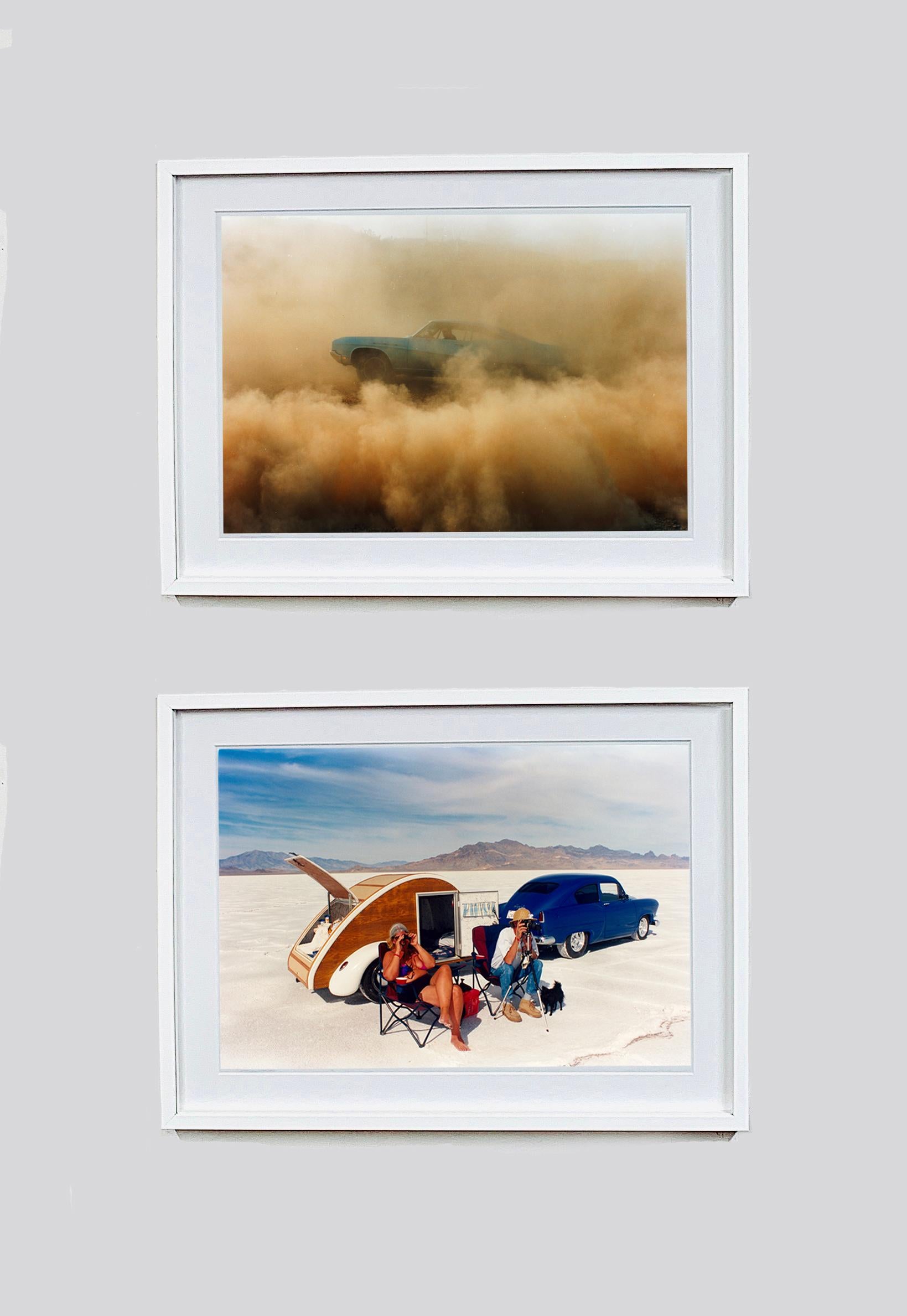Christine's '52 Henry J & Teardrop Caravan, Bonneville, Utah - Color photography For Sale 2