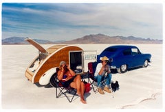 Christine's '52 Henry J & Teardrop Caravan, Bonneville, Utah - Color photography