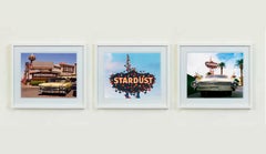 Classic Las Vegas Trio - Three framed photographs of vintage Las Vegas
