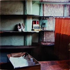 Cobblers, Salford - Retro interior British color photography