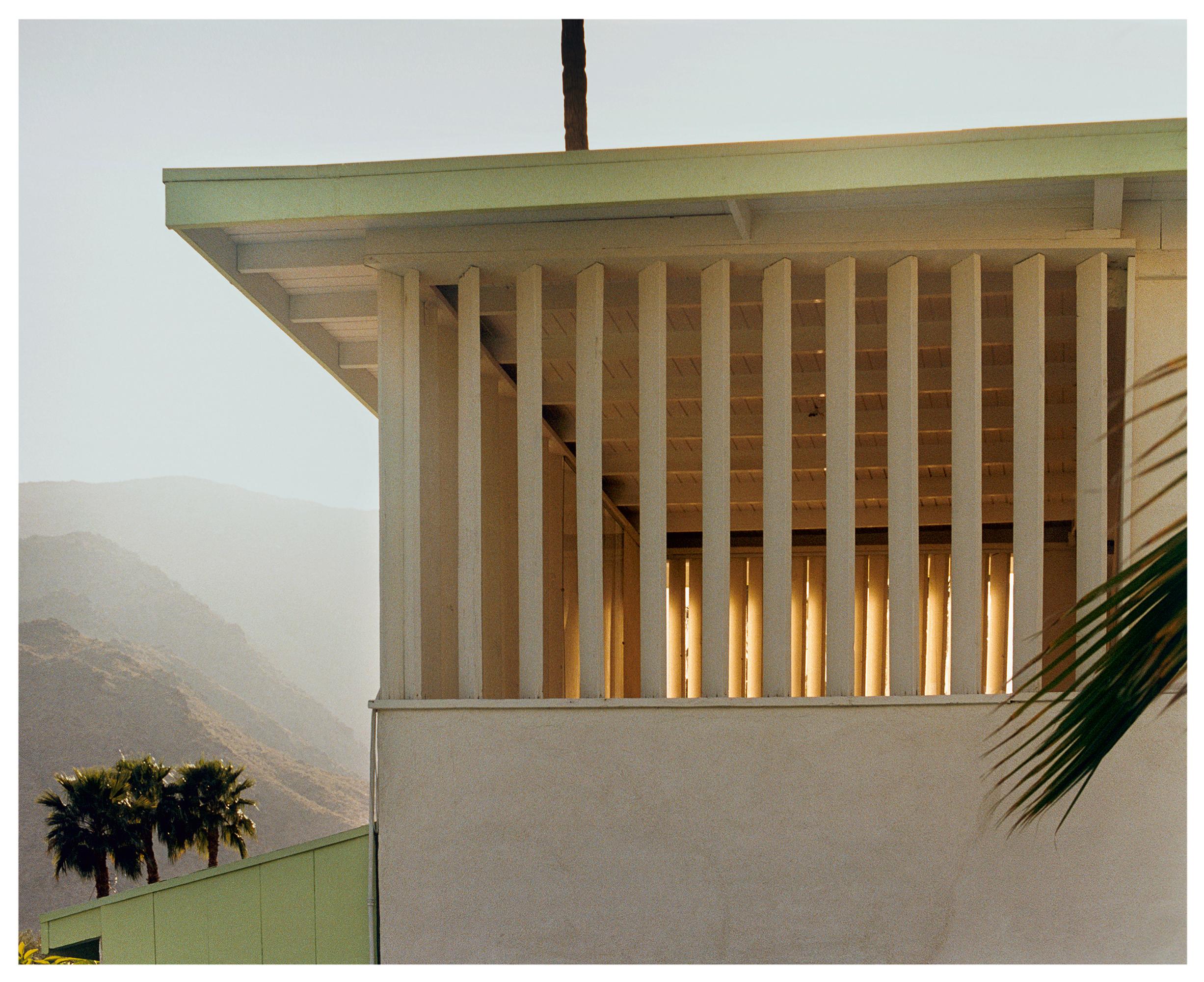 Richard Heeps Color Photograph - Colony at Dawn, Ballantines Movie Colony, Palm Springs, California - Color Photo