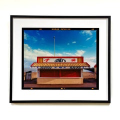 Coney's, Porthcawl - British Seaside Beach Typography Color Photograph