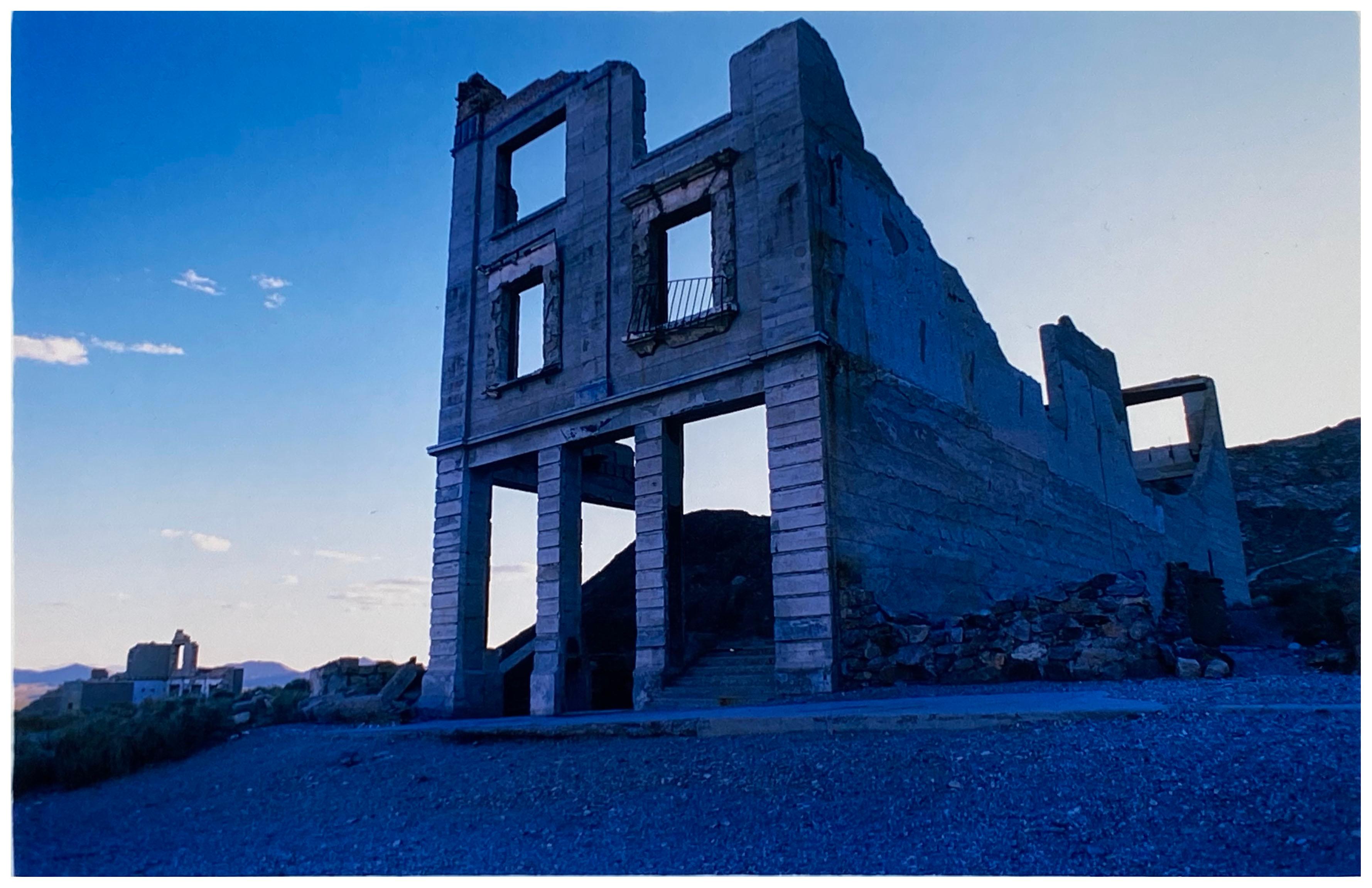 Richard Heeps Print - Cook Bank Building, Rhyolite, Nevada - American Architecture Color Photography