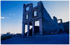 Cook Bank Building, Rhyolite, Nevada - American Architecture Color Photography