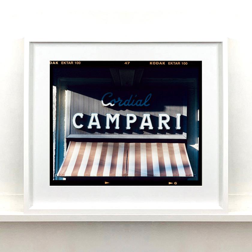 Cordial Campari, Milan - Architectural Color Photography - Contemporary Print by Richard Heeps