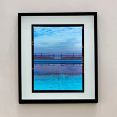 Craig y Don Pool, Llandudno Beach, Wales - Blue British Swimming Pool Sea Photo