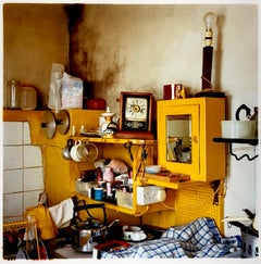 La cuisine de Daisy, Cambridge - Photographie couleur d'intérieur britannique vintage