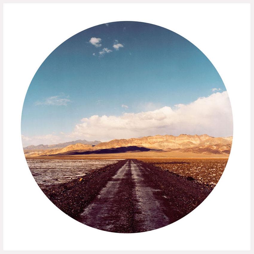 Richard Heeps Landscape Photograph - Death Valley Road, California - The Sundance Series - American Landscape Photo