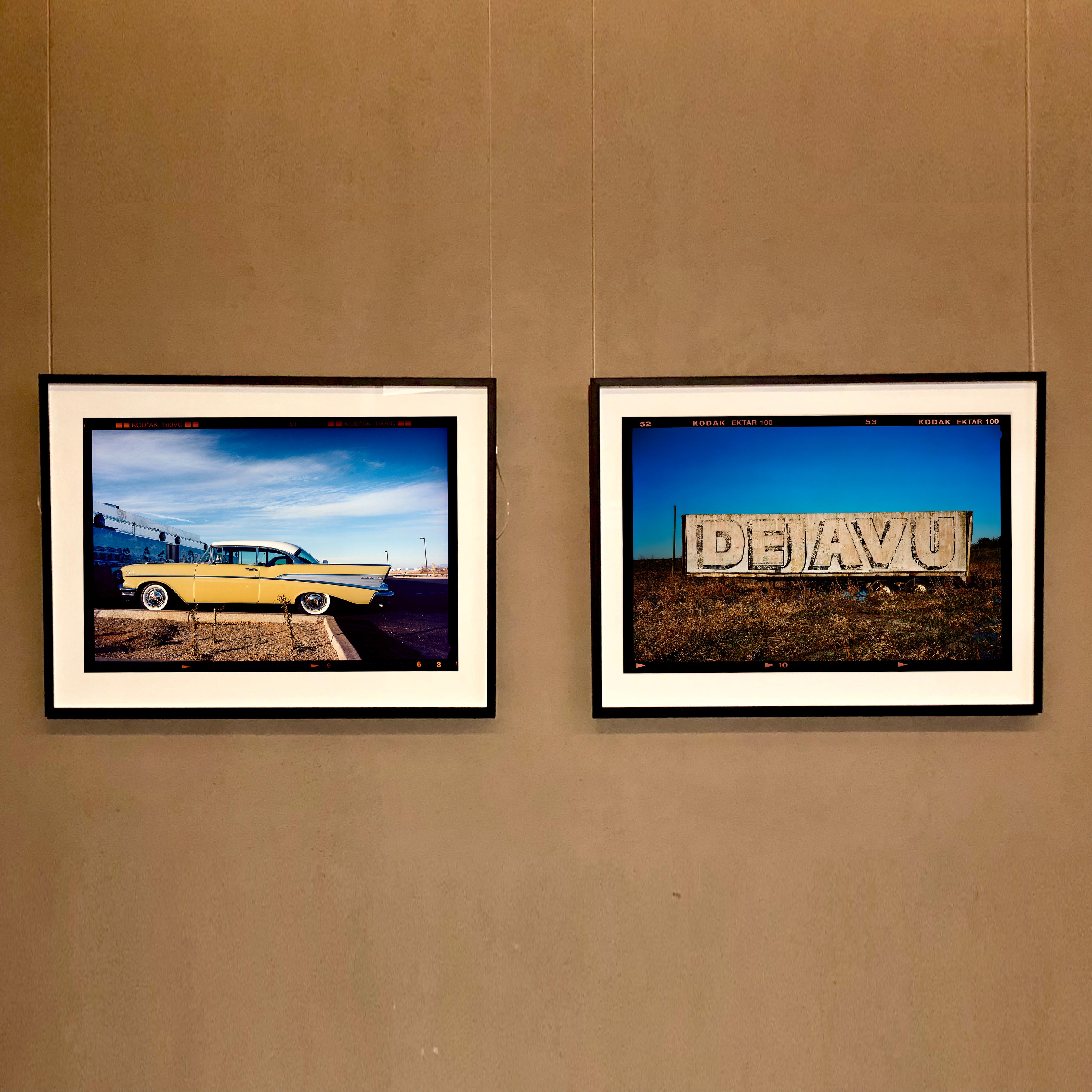 DEJAVU Trailer I (rébate de film), Cambridgeshire - Photographie de paysage britannique en vente 4