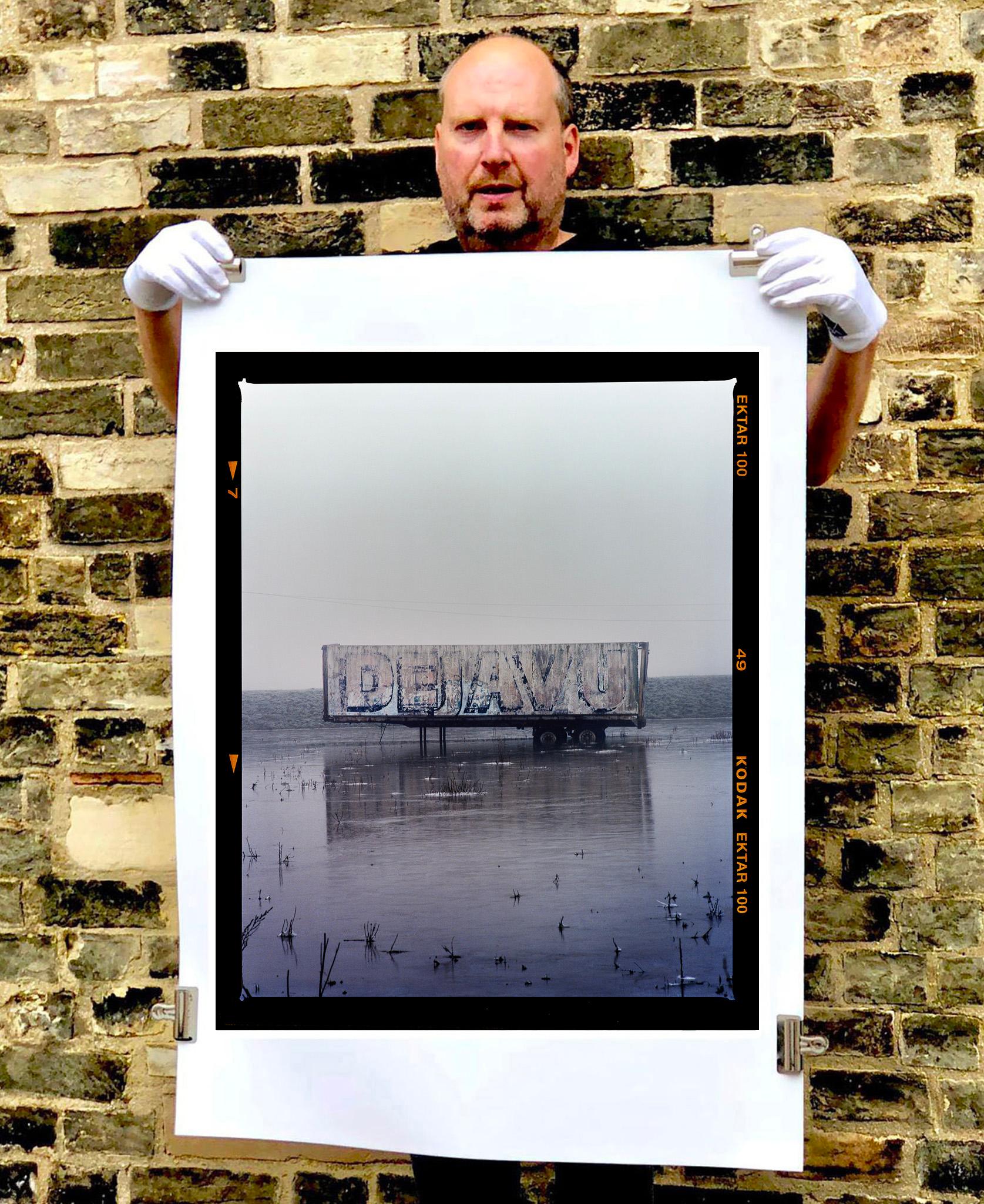 DEJAVU Trailer III, Cambridgeshire - British Landscape Photograph For Sale 1