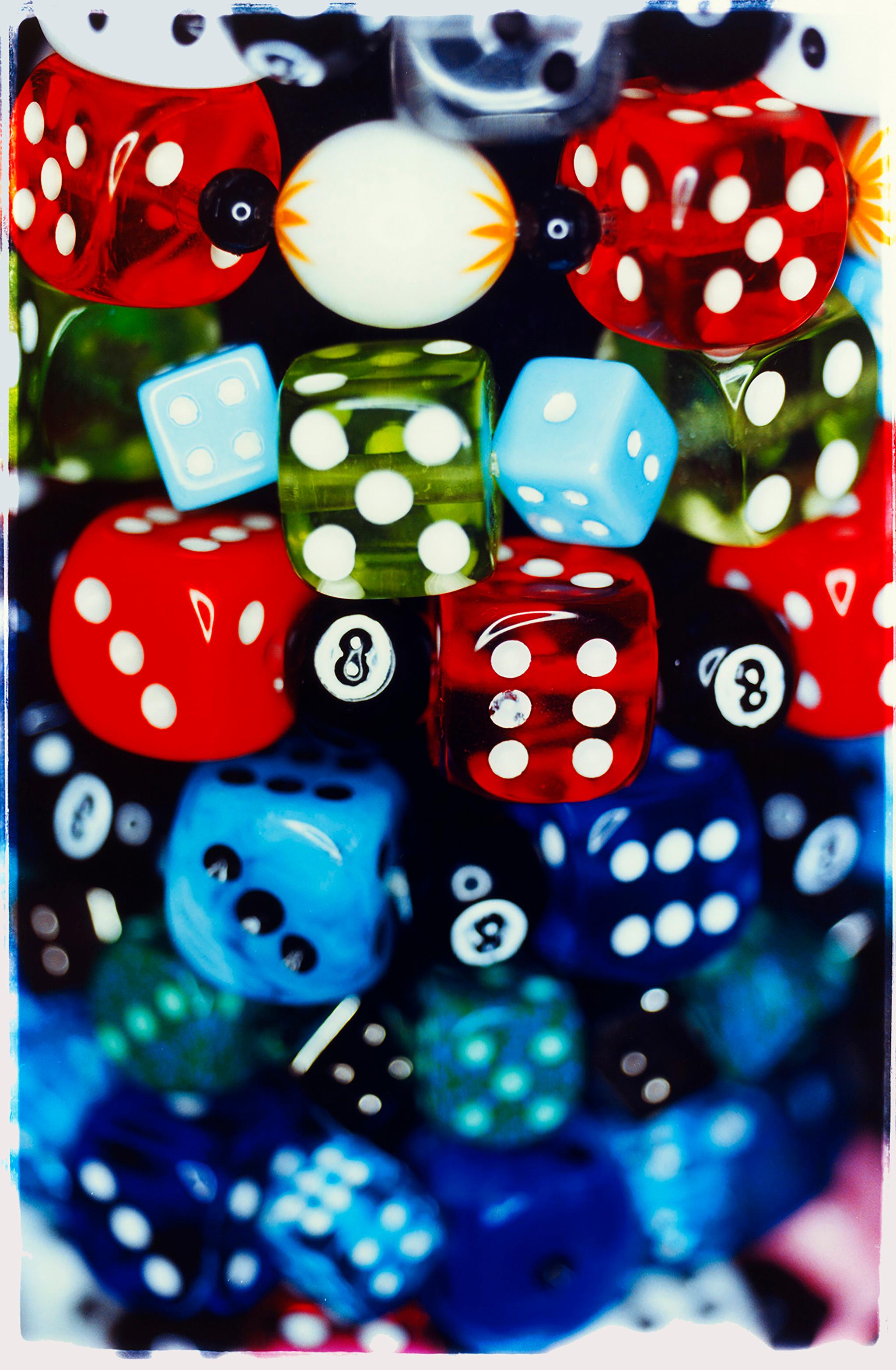 Richard Heeps Color Photograph - Dice I, Hemsby, Norfolk - Multicolor Photography