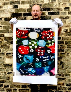 Dice I, Hemsby, Norfolk - Pop art contemporary color photography