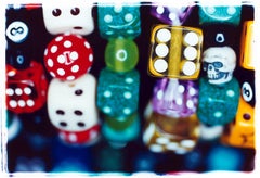 Dice II, Hemsby, Norfolk - Pop art contemporary color photography