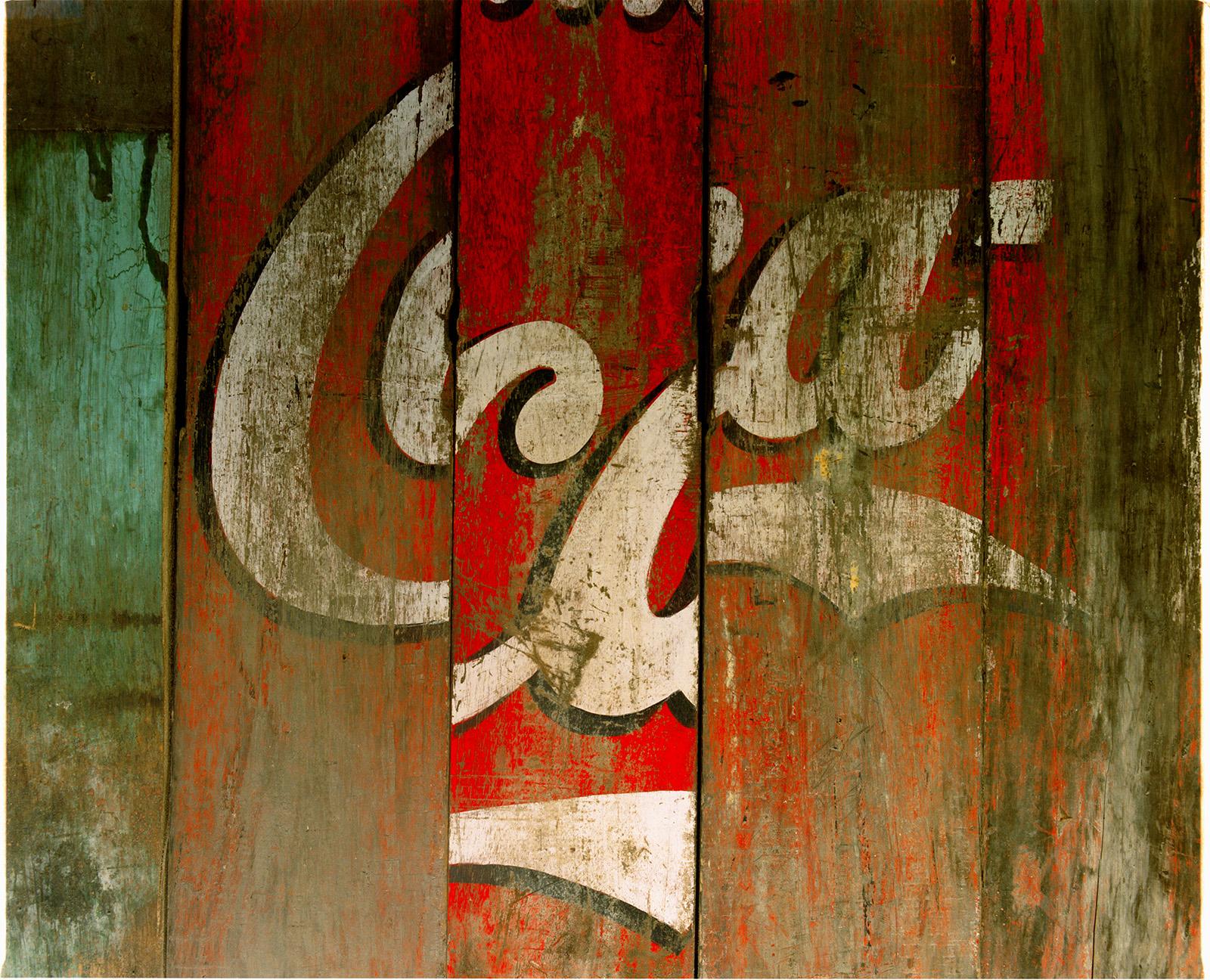 Richard Heeps Print - Disjointed Coca-Cola, Darjeeling, West Bengal - Contemporary Color Photography