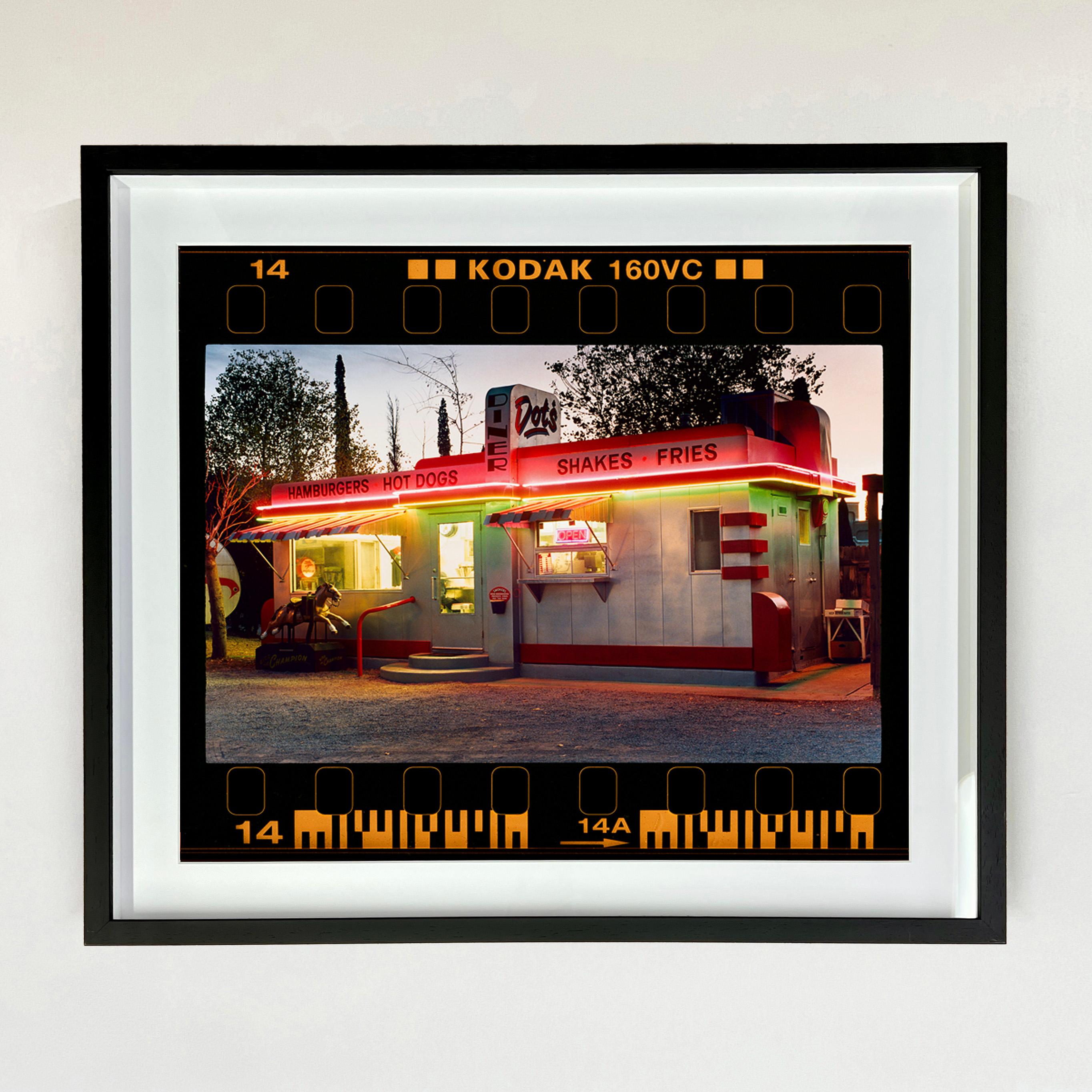 Dot's Diner, Bisbee, Arizona - American color photograph - Photograph by Richard Heeps