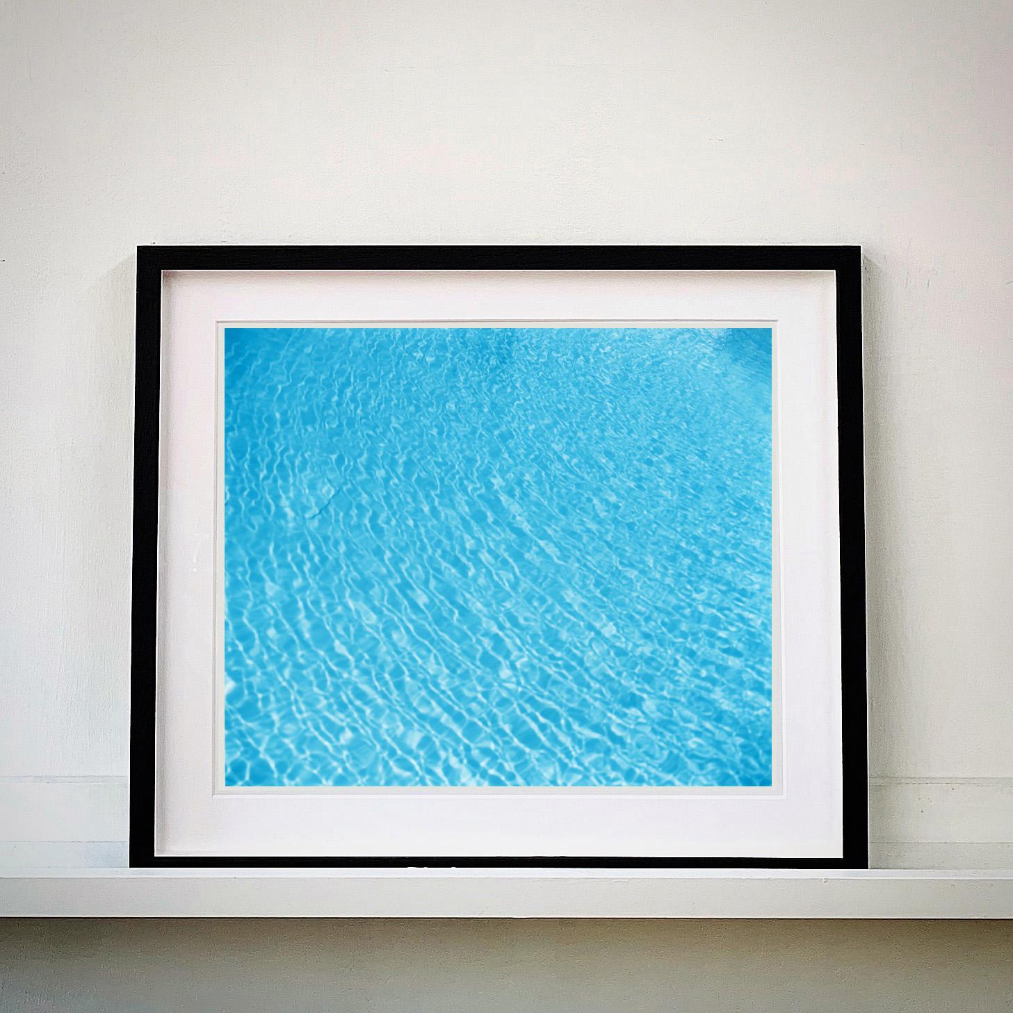Dream in Colour - Pool Installation - American Blue Color Photography For Sale 4