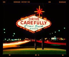 Drive Carefully, Las Vegas, 2002 - American Architecture Typography Photography